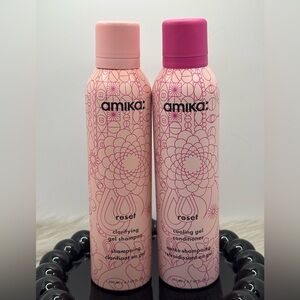 Amika Reset Clarifying and Cooling Gel shampoo & conditioner Set